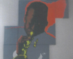 Tableau en 3 éléments
Fluorescent vue de jour Tableau RMS Peintre déco