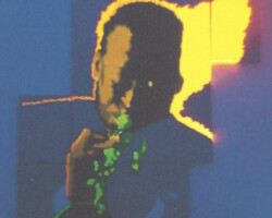 Tableau en 3 éléments
Fluorescent vue de nuit Tableau RMS Peintre déco